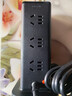 公牛（BULL）新国标立式插座 防过载超功率保护插排/插线板/接线板 12位总控开关 全长1.6米 GNV-UL1012 黑色 实拍图