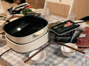 小熊（Bear）电火锅 鸳鸯锅家用火锅专用锅分体多功能锅 电煮锅涮肉锅火锅锅3分钟速沸分区控温 D60J1 6.5L 实拍图