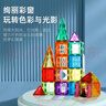 布鲁奇彩窗磁力片儿童玩具男孩3-6岁磁力积木磁性益智玩具1-3岁生日礼物 实拍图