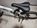沃雷顿（VORLAD）山地自行车红日300碟刹禧玛诺24速可锁死前叉男士女士通勤单车 白银色26*15.5寸（身高150-170） 实拍图