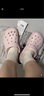 CROCS卡骆驰洞洞鞋贝雅男鞋女鞋轻便耐磨一脚蹬拖鞋休闲鞋|10126 裸粉-6PI 39 (240mm) 实拍图