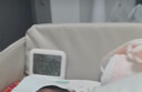 德力西电气（DELIXI ELECTRIC）家用室内温度计带笑脸婴儿房闹钟计时电子数显温湿度计温度表 实拍图