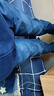真维斯（Jeanswest）牛仔裤男2025秋冬轻商直筒修身牛仔长裤男蓝色常规33 实拍图