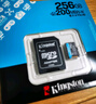 金士顿（Kingston）256GB TF（MicroSD）存储卡 内存卡U3 V30 A2 4K适配大疆Pocket 3/Action 5/无人机/运动相机/监控 实拍图
