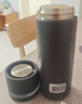 乐扣乐扣（LOCK&LOCK）不锈钢/陶瓷保温杯心仪茶水分离杯大容量水杯泡茶杯送老师送朋友 新款陶瓷覆膜【灰黑色】赠杯刷 支持定制 实拍图