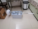 五月花旋转拖把36CM杆长135CM2配布省力液压杆免手洗吸水甩干懒人拖把桶 实拍图