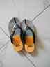 回力人字拖厚底沙滩鞋男浴室内户外软底凉拖鞋HL33897黑黄40码 实拍图