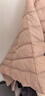 雪中飞羽绒内胆女轻薄羽绒服女短款新款内搭外穿修身 浅粉色 XL (170) 实拍图