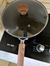 苏泊尔（SUPOR）不粘锅炒锅家用耐磨炒菜锅无油烟平底锅28CM煎炒锅燃气电磁炉通用 实拍图