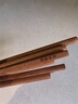 京东京造 筷子 花梨木许愿筷天然实木一人一双家用套装【无漆无蜡】10双装 实拍图