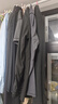 京东京造【情侣纯棉T】t恤男男女秋季新款衣服打底衫长袖 深灰 3XL 实拍图