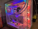 Thermaltake（Tt）钢影透EX Ultra 海景房机箱 电脑主机 白色（标配360联排风扇/ATX主板/Type-c/支持360水冷） 实拍图