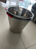 全适不锈钢水桶厨房储水圆桶冰桶商用油桶拖地废水桶泔水桶茶渣桶洗车桶家用手提浇花桶12L 实拍图