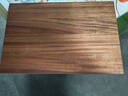 双枪乌檀木擀面板菜板实木家用面板揉面和面板案板切菜板60*40*2cm  实拍图