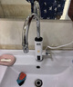 奥克斯（AUX）电热水龙头热水器加热水龙头快速热水变频恒温厨房下进水 【变频恒温】雪山白+漏保插头+万向喷头 实拍图