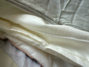 水星家纺被子 蚕丝羊毛二合一被A类冬季保暖子母被芯200×230cm约9.4斤 实拍图
