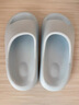 朴西新款EVA踩屎感厚底拖鞋女士居家室内情侣拖鞋男 净水色 37-38 实拍图
