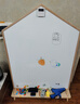 SOFS儿童画板磁性可擦写双面小黑板家用宝宝涂鸦写字板白板画画板画架 【屋型】XL码 固定底座 实拍图