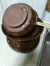泡菜坛子家用土陶四川陶瓷加厚小号商用腌菜酸菜大容量密封咸菜罐 10斤容水量【配内盖】 实拍图