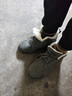 昌祥回力【厂牌】男鞋秋季皮面鞋子男运动男工装鞋劳保耐磨登山马 灰色【加绒保暖】 42 实拍图
