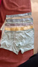 猫人儿童内裤男童冰丝凉感夏薄款10A抗菌中小童青少年男孩平角短裤衩 竹绿+蓝兰+黄兰+浅灰 160 建议80-90斤，150-160cm 实拍图