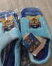 汪汪队儿童棉拖鞋冬耐磨室内男童女童卡通软底家居鞋小孩保暖拖鞋 1807天蓝 210/内长190mm  实拍图