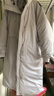 京东京造羽绒服男女情侣同款真鸭绒冬季中长款连帽保暖外套 纯净灰 M 实拍图