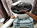 美的（Midea）电炒锅 电煮锅 电蒸锅 电火锅 家用多功能 一体电锅蒸煮炒菜 3.5L不沾一体电热锅 HGE2515 配蒸笼 实拍图