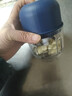 绞肉机小型打蒜器家用绞蒜切蒜器多功能辅食料理机电动蒜泥神器蒜蓉机自动切菜机压蒜器 蓝色升级款 0.26L 加厚玻璃杯 6页刀 实拍图