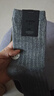 鹿人袜子男棉秋冬季休闲舒适透气中厚款32S精梳棉高筒男袜5双装7125 7125-组合2-五双装 均码(25-27cm) 实拍图