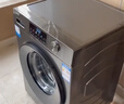 海尔（Haier）初色 全自动滚筒洗烘一体 洗衣机带烘干一体 10KG 超薄 家电国家补贴京东自营 XQG100-H25JS 实拍图