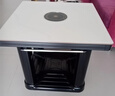 一均牌电暖桌正方形电热桌电炉取暖桌烤火桌子家用多功能冬季取暖器电暖炉烤火炉电烤炉取暖炉800*800mm 5A岩板+电陶炉+遥控+中层置物架 80*80cm 实拍图