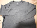 优衣库女装HEATTECH摇粒绒两翻领套头衫/长袖25秋冬新款479608 60 浅蓝色 XL /165/92A 实拍图