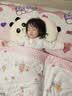 钰幸儿童枕头1-3-6岁婴幼儿枕头6个月以上新生儿一岁宝宝硅胶护颈枕头 萌趣小熊 1-3岁【枕高3cm】A类抗菌母婴级 宝宝枕头1-3岁护脊透气可水洗硅胶枕头 实拍图