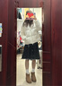森马（Semir）羽绒服女冬90绒子短款三防花苞帽25高蓬防风连帽外套109725113028 实拍图