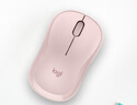 罗技（Logitech）M221轻音鼠标 无线鼠标 办公鼠标 对称鼠标 带无线微型接收器 茱萸粉 实拍图
