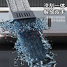 百家好世平板拖把37cm3布木地板懒人擦地墩布自动回弹家用吸水除尘清洁 实拍图