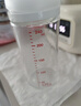 贝亲（Pigeon）玻璃奶瓶宽口径防胀气240ml L号奶嘴 6月+ AA188  实拍图