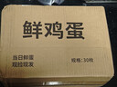 鲜鸡蛋50±5克/枚 柴鸡蛋农家散养笨鸡蛋 新鲜鸡蛋 30枚 实拍图