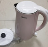 美的（Midea）电热水壶0涂层烧水壶母婴级316L不锈钢内胆 1500W快速加自动断电1.7升容量MK-HJ1705-PRO 实拍图