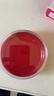 得力（deli）【超级爆款】φ82mm透明圆形财务快干印台印泥 办公用品 红色9863 实拍图