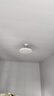 欧普（OPPLE）风扇灯吊扇灯遥控LED照明Ra98餐厅卧室吊灯变频低噪包安装 冰风白 实拍图