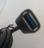 绿联USB3.0延长线 公对母数据连接线 适用U盘鼠标键盘打印机分线器扩展加长转接线铝壳编织2米10497 实拍图
