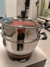惠当家（Hui Dang Jia）电锅多功能电热锅电炒锅家用电蒸锅一体电煮锅加厚304不锈钢电火锅G08-28单笼 实拍图