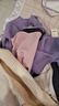 戴维贝拉（DAVE＆BELLA）中大童毛衣女童上衣洋气男童针织衫秋冬新年宝宝衣服套头衫 紫色【现货】 160 cm（建议身高150-160cm） 实拍图