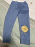 顶瓜瓜儿童保暖裤男童秋裤加绒加厚内穿加绒线裤彩棉拉绒 6A01深蓝110 实拍图