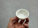 苏氏陶瓷羊脂玉白瓷功夫茶杯小碗杯陶瓷品茗杯6个装（简装）J0929 实拍图