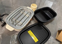 奥克斯（AUX）电火锅烤肉一体多功能料理锅二合一涮烤两用鸳鸯锅专用可拆卸分体式家用烤鱼锅可煎煮烤盘电烧烤炉 双盘款料理锅【煎烤盘+鸳鸯锅】 实拍图
