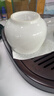 钰铨龙门 羊脂玉瓷釉烧主人杯 德化白瓷禅定杯功夫茶具陶瓷大号个人茶杯 上釉聚福杯 实拍图