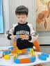 欧米梵磁力轨道车儿童玩具男孩3-6-8-12岁反重力小火车生日礼物 【尊享版+两个小火车】反重力DIY轨道车+礼盒 实拍图